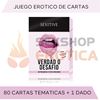 Juego de cartas Verdad Desafío
